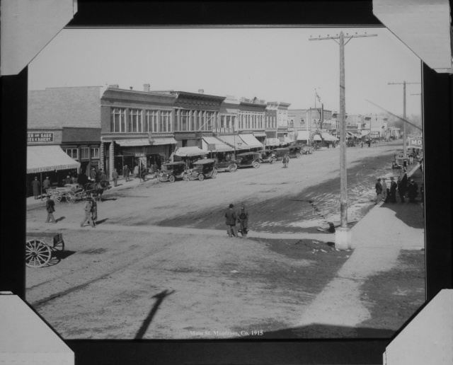 Main Street, Montrose 1915